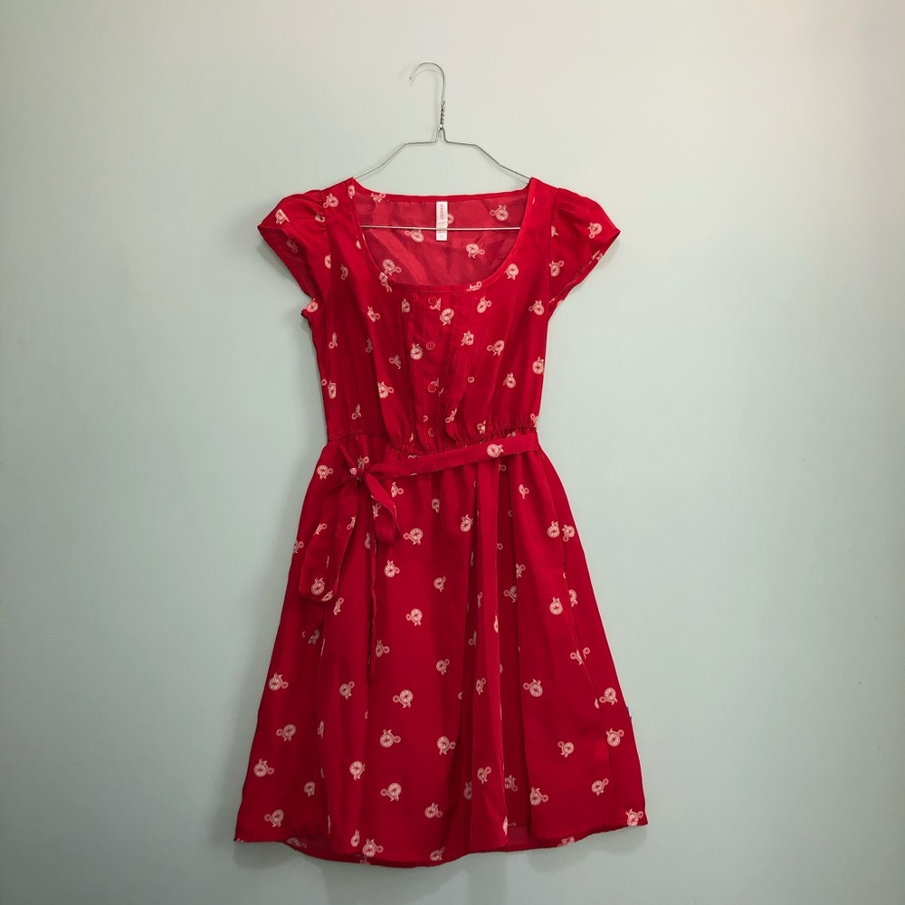 Vintage Inspired Red dress